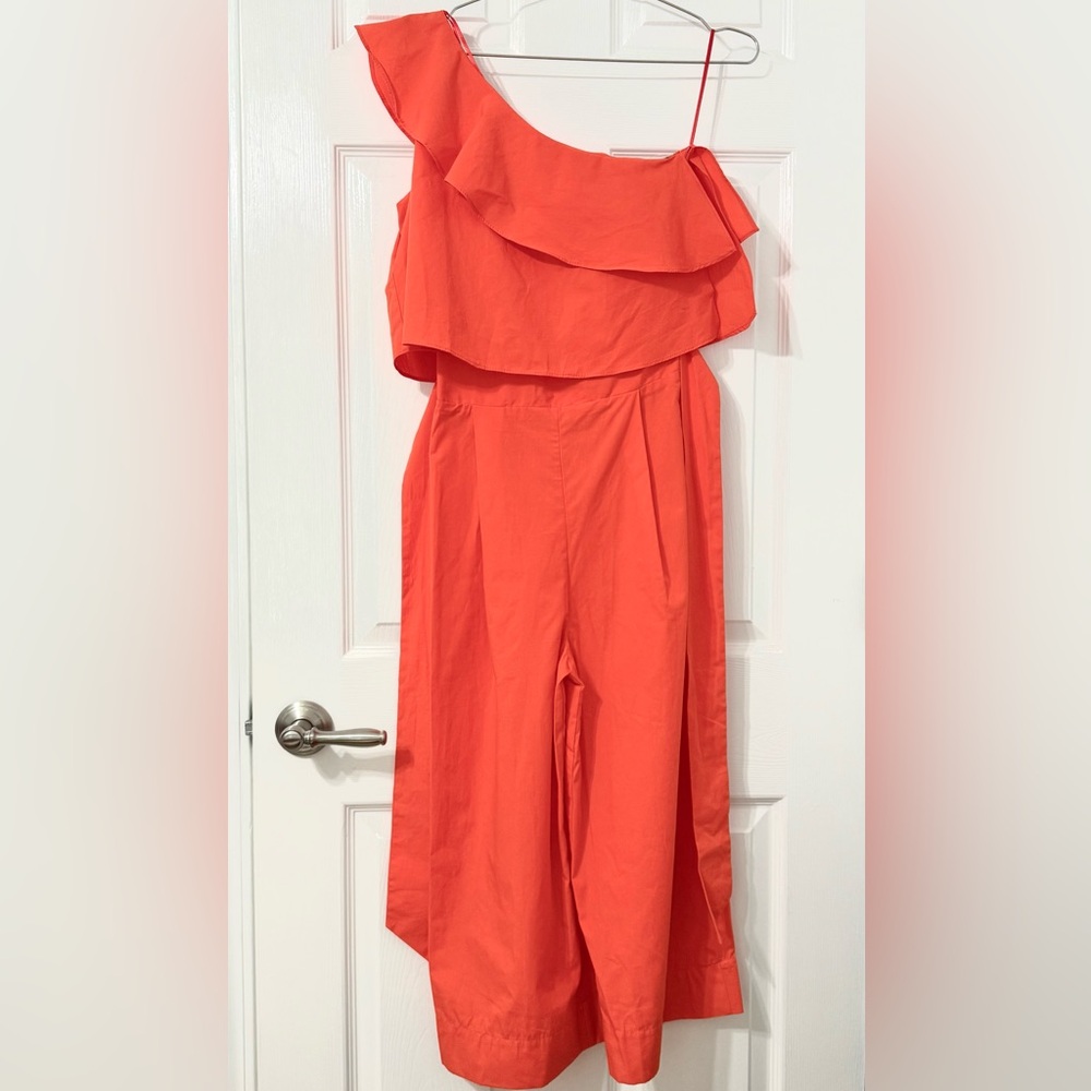 Zara Vibrant Orange Jumpsuit